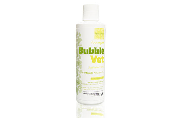 Bubble vet manzanilla shampoo 250 mL SANTGAR ( limpieza profunda, hidratación y brillo ) TEMPORALMENTE AGOTADO